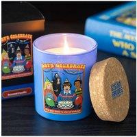 KDMD One Year Closer Lemon Cake Candle - Zesty Citrus Scented Birthday Gift in Blue