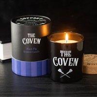 KDMD Coven Black Fig Scented Glass Candle - Witchy Gift & Home Decor