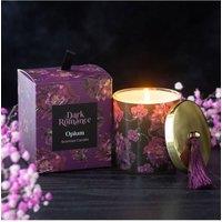 KDMD Dark Romance Opium Scented Candle - Long-Lasting, Enchanting Glow in Purple