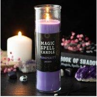 KDMD Prosperity Lavender Spell Candle for Abundance & Growth