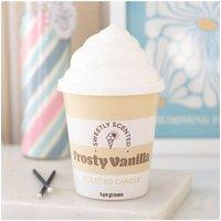 KDMD Frosty Vanilla Ice Cream Scented Candle - Creamy, Retro Summer Decor