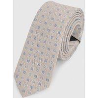 Burton Men's Champagne Textured Pattern Tie