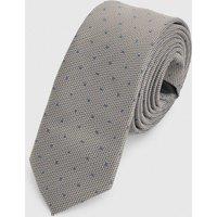 Burton Men's Taupe Polka Dot Tie