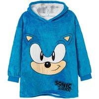 Sonic the Hedgehog Men's Blanket Hoodie | Boys Blue | Official Merch