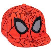 Marvel Men's Adjustable Curved Peak Cap | Boys Red | Official Merch