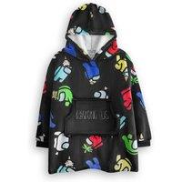 Among Us Men's Blanket Hoodie | Boys Multicolured | Official Merch