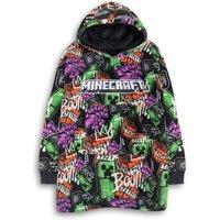 Minecraft Men's Blanket Hoodie | Boys Multicoloured | Official Merch
