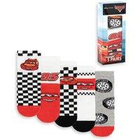 Disney Men's Calf Socks Set of 5 | Boys Multicoloured | Official Merch | Size: 12.5-3