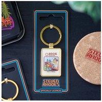 KDMD Women's Sick of Your Keyring - Funny Enamel Keychain by Steven Rhodes in White
