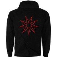 Slipknot 9 Point Star Hoodie in Black | Size: 2XL