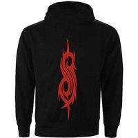 Slipknot Splatter Band Logo Pullover Hoodie in Black | Size: 2XL