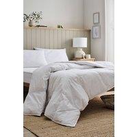 CHRISTY European Duck Feather & Down Filled All Season Duvet 10.5 Tog in White | Size: Single