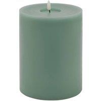 KDMD Luxe Sage LED Wax Candle - Melt Effect, Ambient Light in Green