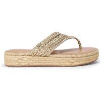 Carvela Women's 'Portofino Sandal' Sandals in Gold | Size: 8