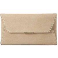 Carvela Women's 'Spirited Clutch' Suede Bag in Taupe