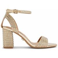 Carvela Women's 'Kianni' Fabric Heels in Gold | Size: 4
