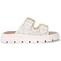 Carvela Women's 'Pavilion' Fabric Sandals in White | Size: 8