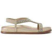 KG Kurt Geiger Women's 'Rowe' Sandals in Gold | Size: 7