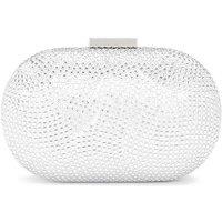 Carvela Women's 'Pietra Hard Clutch' Bag in Silver