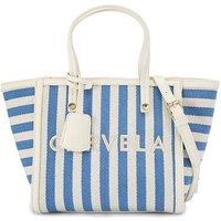 Carvela Women's 'Minori Mini Tote' Canvas Bag in Blue