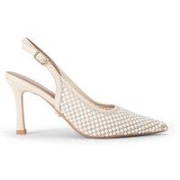 Carvela Women's 'Corletta Sling Court' Heels in Cream | Size: 8