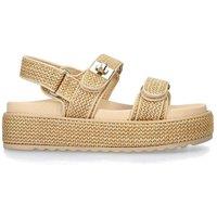 STEVE MADDEN Women's 'Bigmona Raffia' Sandals in Beige | Size: 7