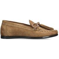 STEVE MADDEN Women's 'Yaira Taupe Suede' Suede Flats | Size: 3