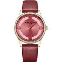 Kenneth Cole Women's KCWLA2223304 Classic 34mm Quartz Watch in Red