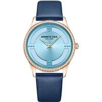 Kenneth Cole Women's KCWLA2223305 Classic 34mm Quartz Watch in Blue