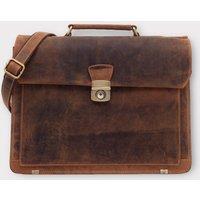 Lloyd Baker Men's Thane Leather Workbag in Black