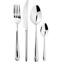 Glim & Glam Cutlery Sets Stainless Steel 18/8 4pc Set Catering Versailles in Silver