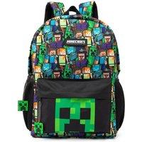 Minecraft Men's Backpack | Boys Black | Official Merch