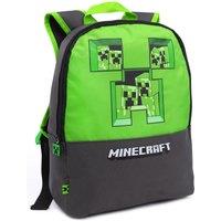Minecraft Men's Backpack | Boys Grey | Official Merch