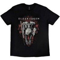 Sleep Token Men's The Love You Want Skeleton T-Shirt in Black | Size: 2XL