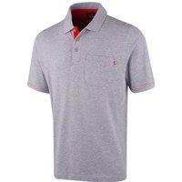 Lee Cooper Workwear Men's Front Pocket Pique Polo Shirt in Grey | Size: Large