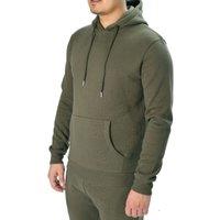 Smart Living Men's Premium Pullover Hoodie - Ultra-Soft Brushed Interior in Khaki | Size: Small