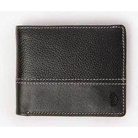 Luke 1977 Men's Volcombe Leather Wallet in Black
