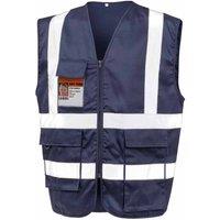 SAFE-GUARD by Result Men's Heavy Duty Security Vest in Navy | Size: Small