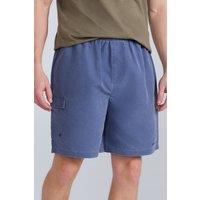 Animal Men's 'Reeva' Lightweight Water Resistant Inner Drawcord Waist Swim Shorts in Dark Blue | Size: Medium