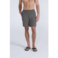 Animal Men's 'Reeva' Lightweight Water Resistant Inner Drawcord Waist Swim Shorts in Khaki | Size: 2XL