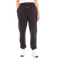 Smart Living Women's Casual Jogging Bottoms Cuffed Hem Lounge Sweatpants in Black | Size: Large