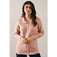 Wallis Women's Split Neck Tunic in Pink | Size: Small