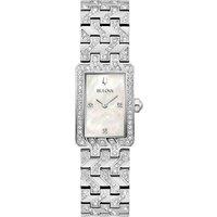 Bulova Women's 96L304 32mm Quartz Watch in Silver