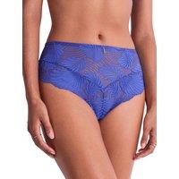 Aubade Women's Rhythm Of Desire High Waist Brief in Blue | Size: 12