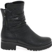 Gabor Women's 'Zola' Biker Boots in Black | Size: 3.5