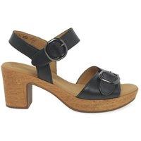 Gabor Women's 'Fantastica' Heeled Sandals in Black | Size: 4