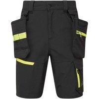 Portwest Men's EV4 Work Shorts in Black | Size: 32R