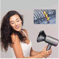 SHEONLY 1400W Ionic Hair Dryer in Grey