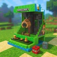 Menkind Minecraft Engaging Capsule Arcade Claw Crane Game
