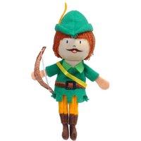 Fiesta Crafts Robin Hood Finger Puppet with Wooden Head